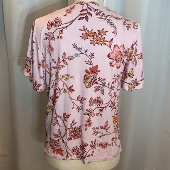 Maurices Flora Button Down Tie Front Top - Picture 5 of 8